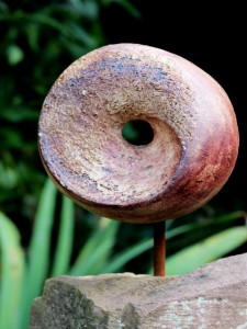 Kugel Spirale Gartenobjekt