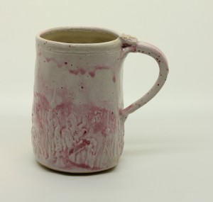 Wiesen-Tasse rosa von Keramik-Atelier Brigitte Lang in Rauenberg