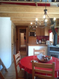 Chalet Les Lupins Chamonix - Wohnraum