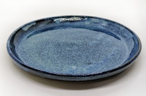 Eßteller blau von Keramik-Atelier Brigitte Lang in Rauenberg