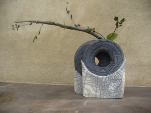 Keramik von Brigitte Lang Rauenberg - Raku Brunnen und Gartenkeramik