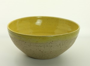 Bowl - gelb von Keramik-Atelier Brigitte Lang in Rauenberg