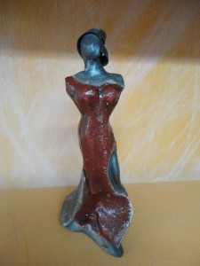 Raku Figur Objekt Skulptur rot