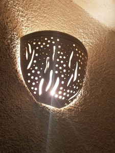lampe en céramique pour intérieur et extérieur