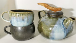 Tee-Service von Keramik-Atelier Brigitte Lang in Rauenberg
